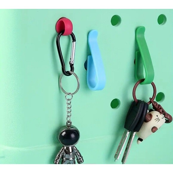 Bogg Bag Accessories 2 Pcs Durable Buckle & Hook Insert Caribeaner Key Chain NWT - Picture 2 of 5